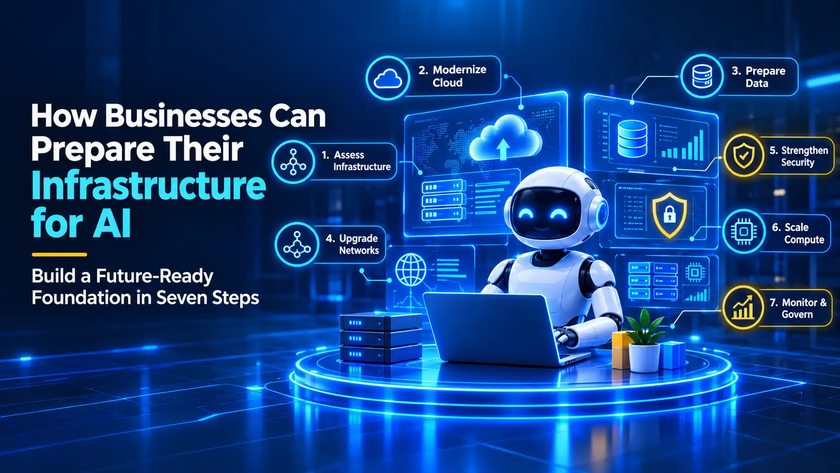 How Businesses Can Prepare Their Infrastructure for AI: Build a Future-Ready Foundation in Seven Steps